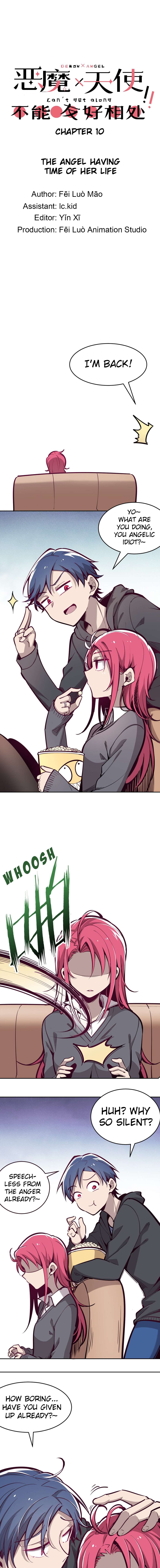Demon X Angel, Can’t Get Along! Chapter 10 page 1 - 