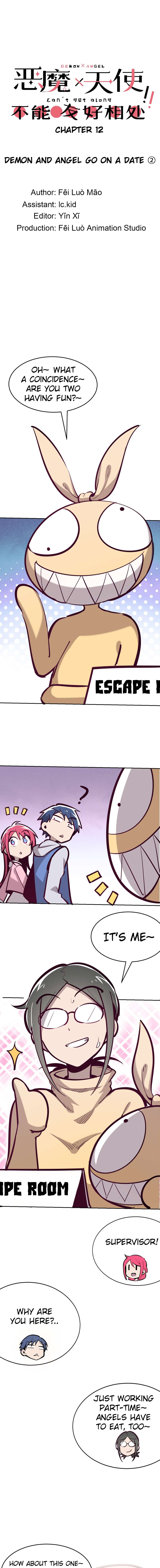 Demon X Angel, Can’t Get Along! Chapter 12 page 1 - 