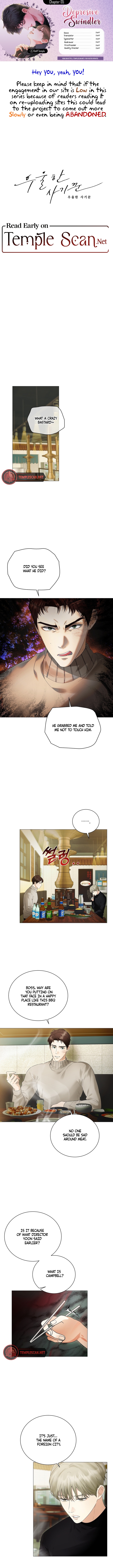 Depressive Swindler Chapter 6 page 1 - 