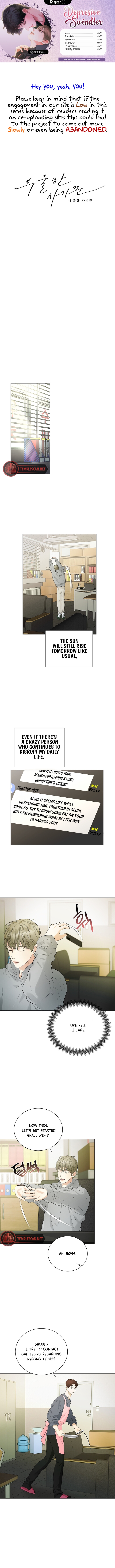 Depressive Swindler Chapter 9 page 1 - 