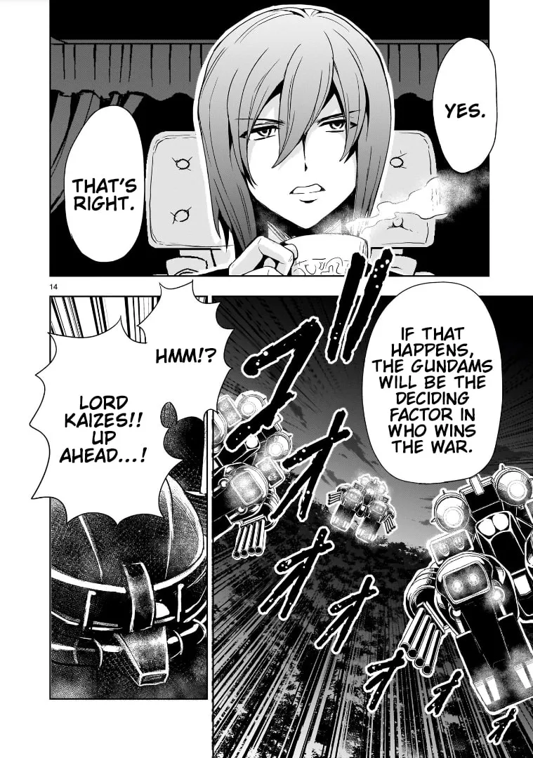 Despair Memory Gundam Sequel Chapter 17 page 14 - 