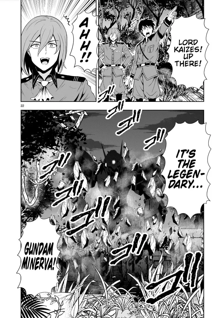 Despair Memory Gundam Sequel Chapter 17 page 22 - 