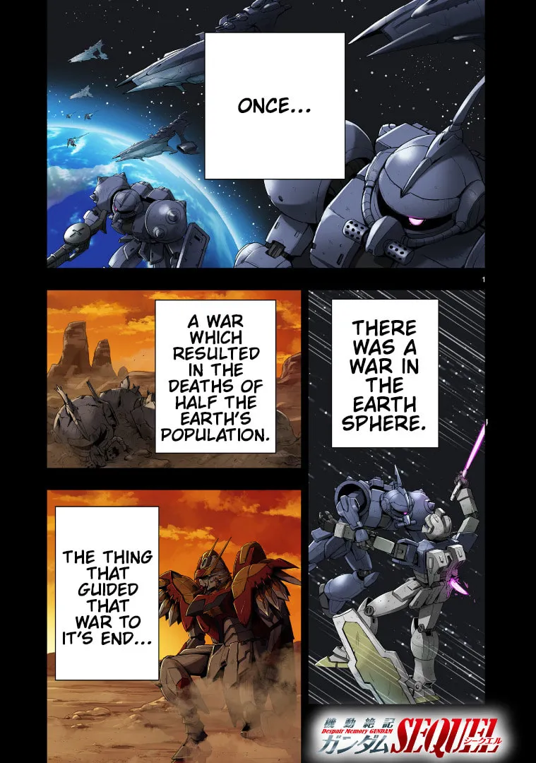 Despair Memory Gundam Sequel Chapter 3 page 1 - 