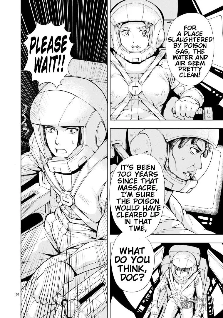 Despair Memory Gundam Sequel Chapter 3 page 36 - 