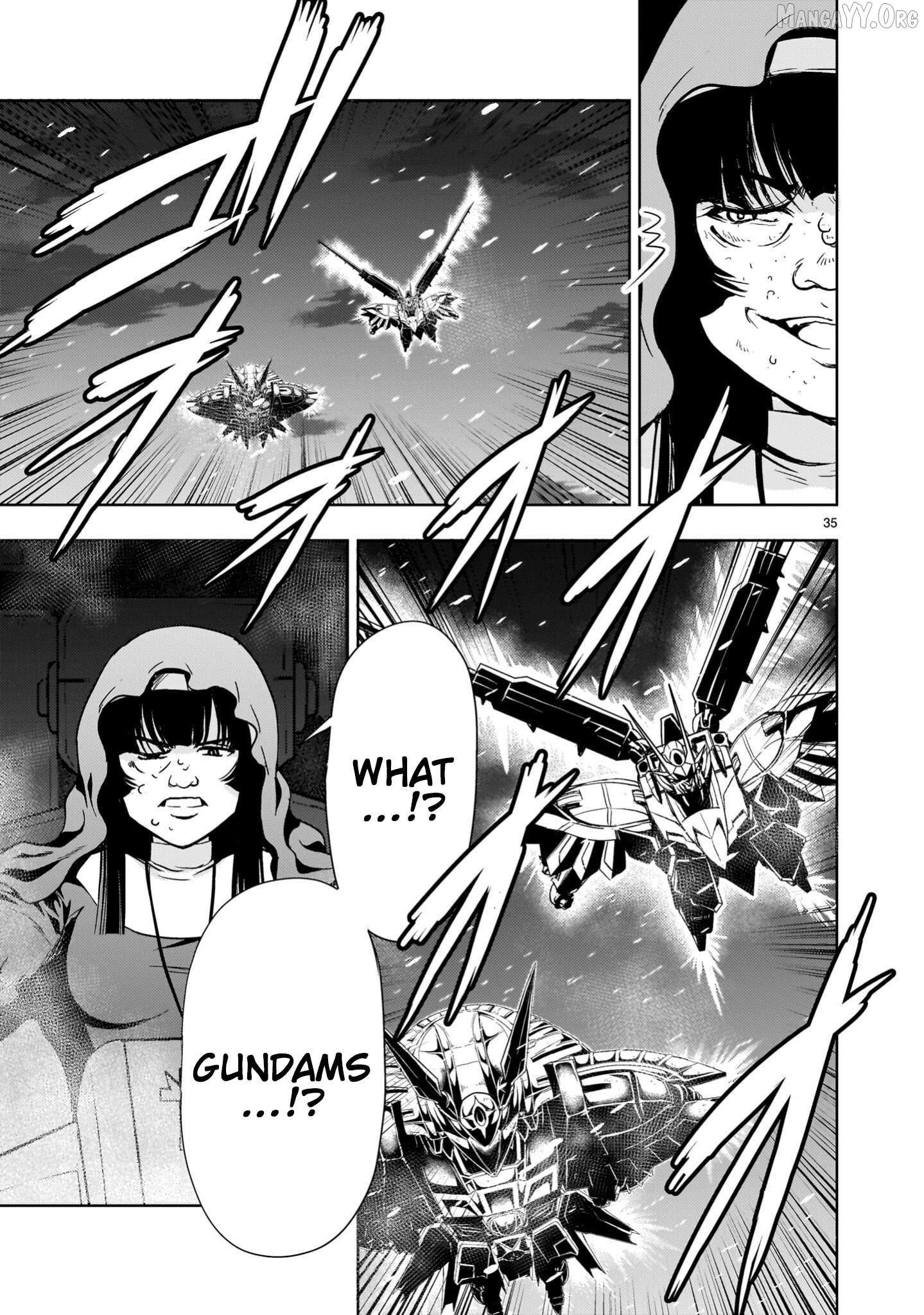 Despair Memory Gundam Sequel Chapter 31 page 34 - 