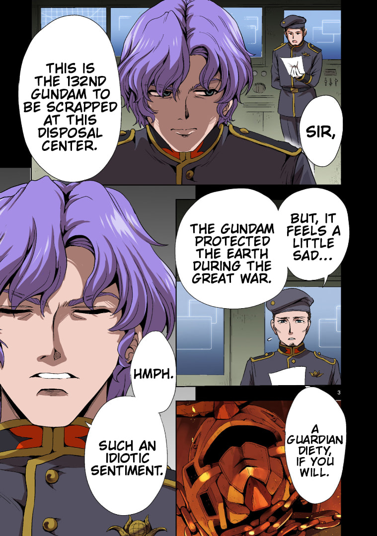Despair Memory Gundam Sequel Chapter 33 page 4 - 