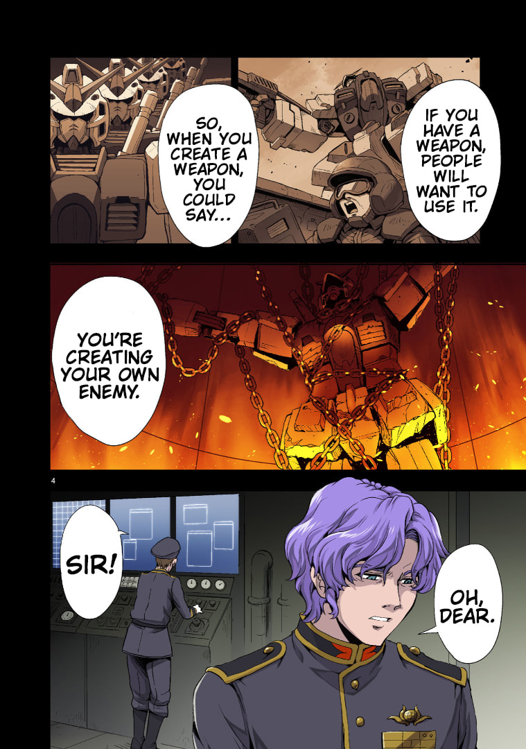 Despair Memory Gundam Sequel Chapter 33 page 5 - 