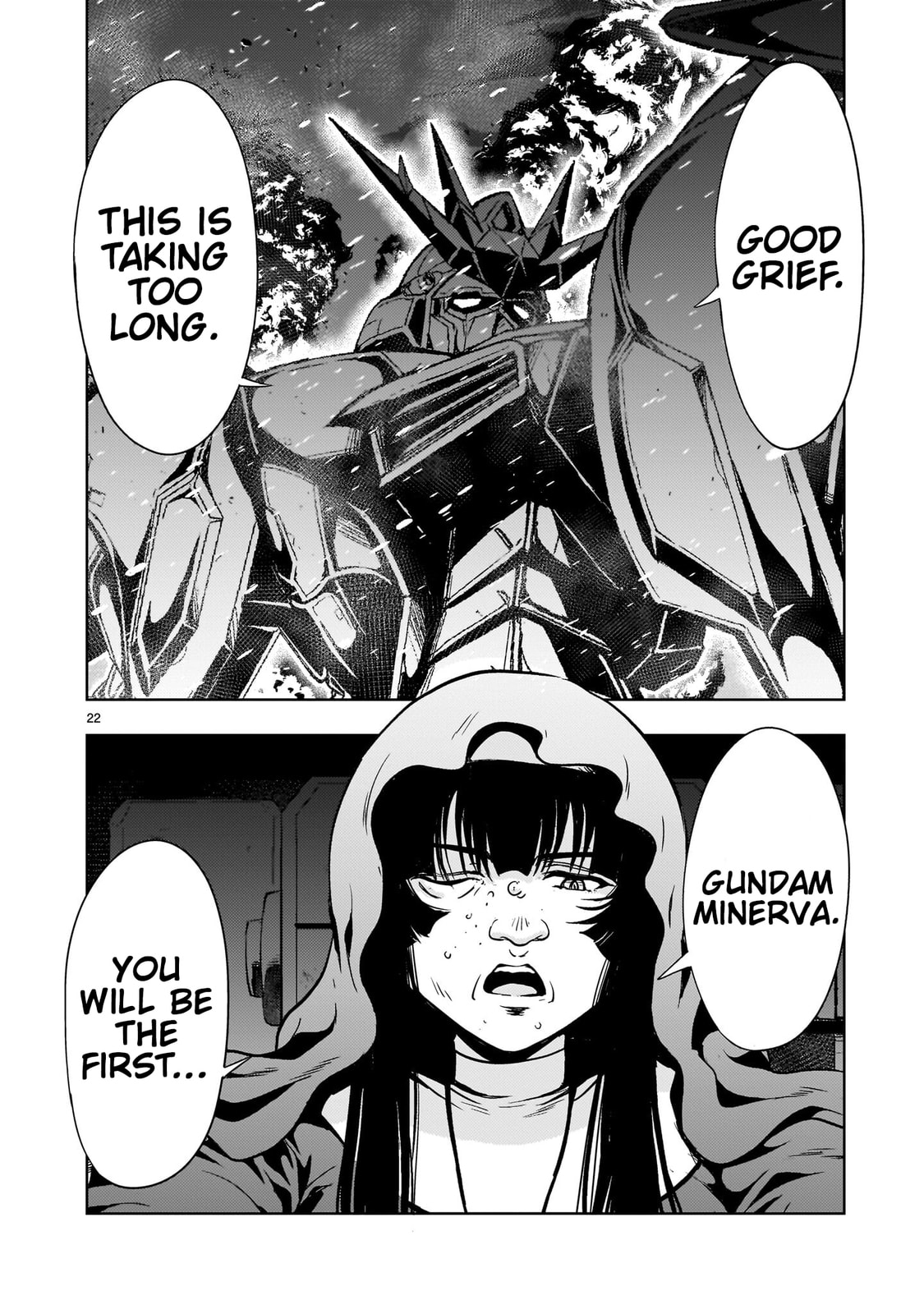 Despair Memory Gundam Sequel Chapter 34 page 22 - 