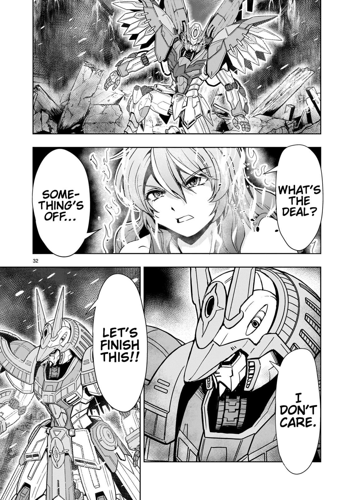 Despair Memory Gundam Sequel Chapter 34 page 32 - 