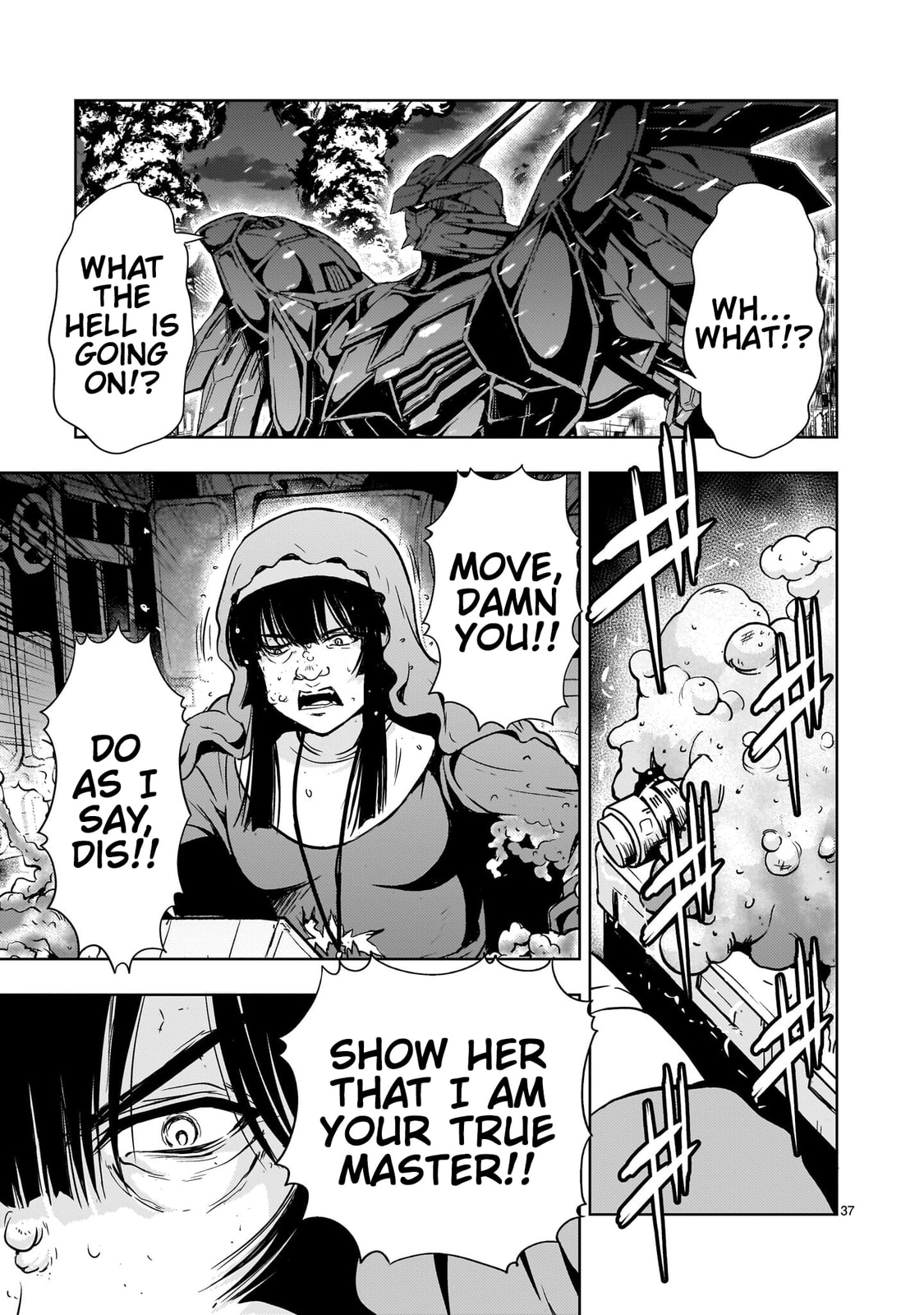 Despair Memory Gundam Sequel Chapter 34 page 36 - 