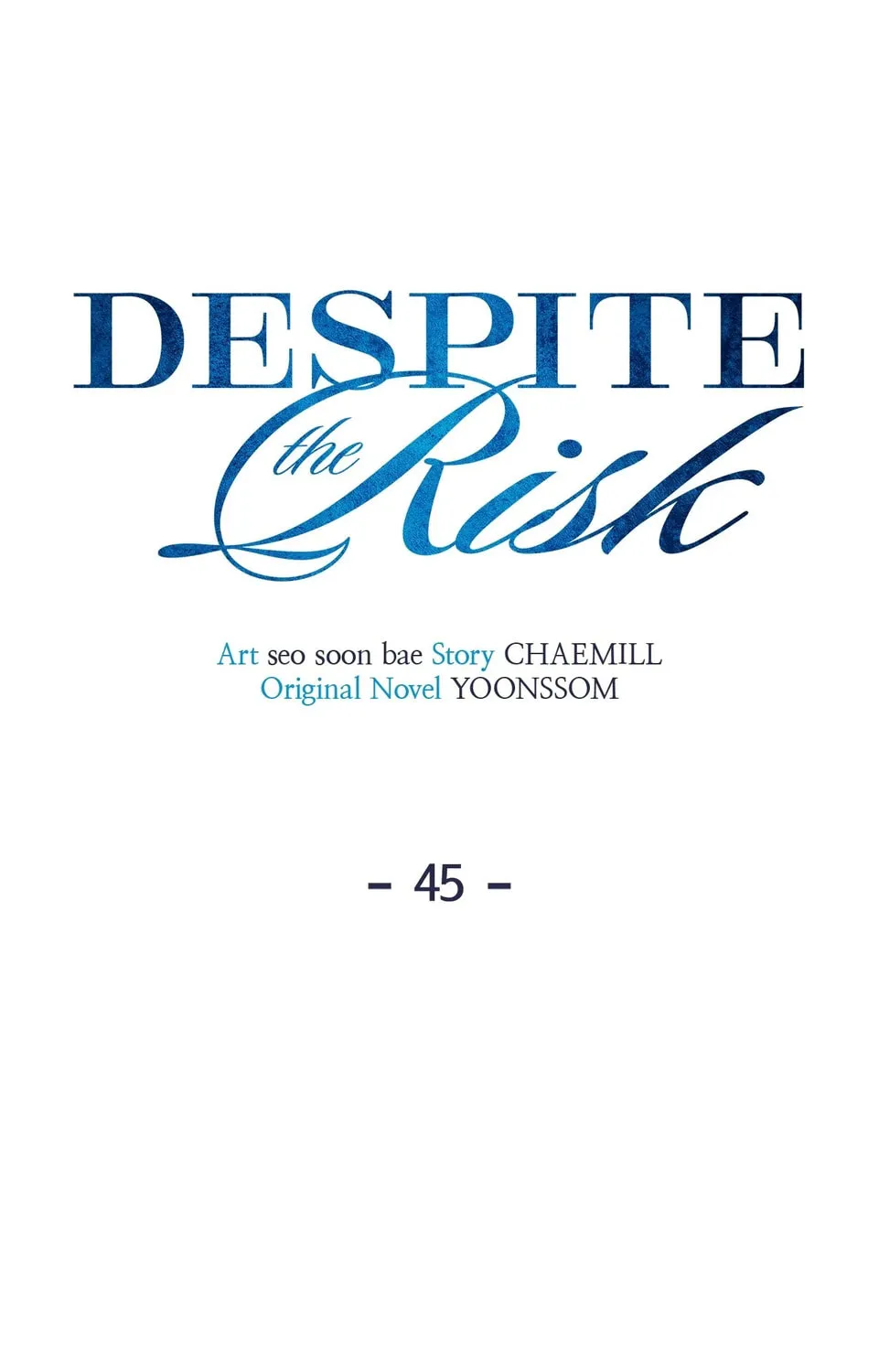 Despite the Risk Chapter 45 page 31 - 