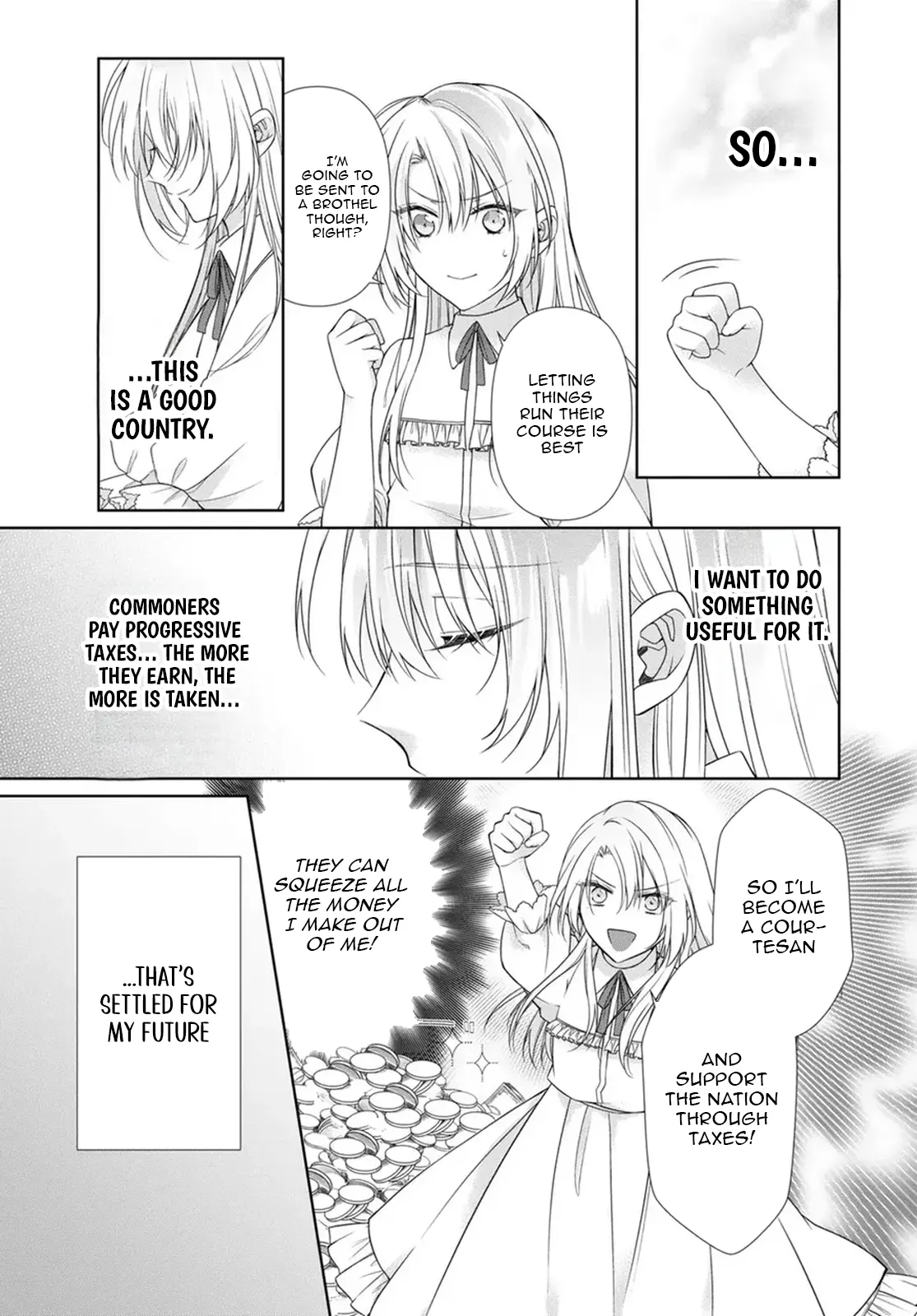 Destined to Be Dumped and Sold to a Brothel, I Aim to Become a High-Class Courtesan! Chapter 1 page 11 - 