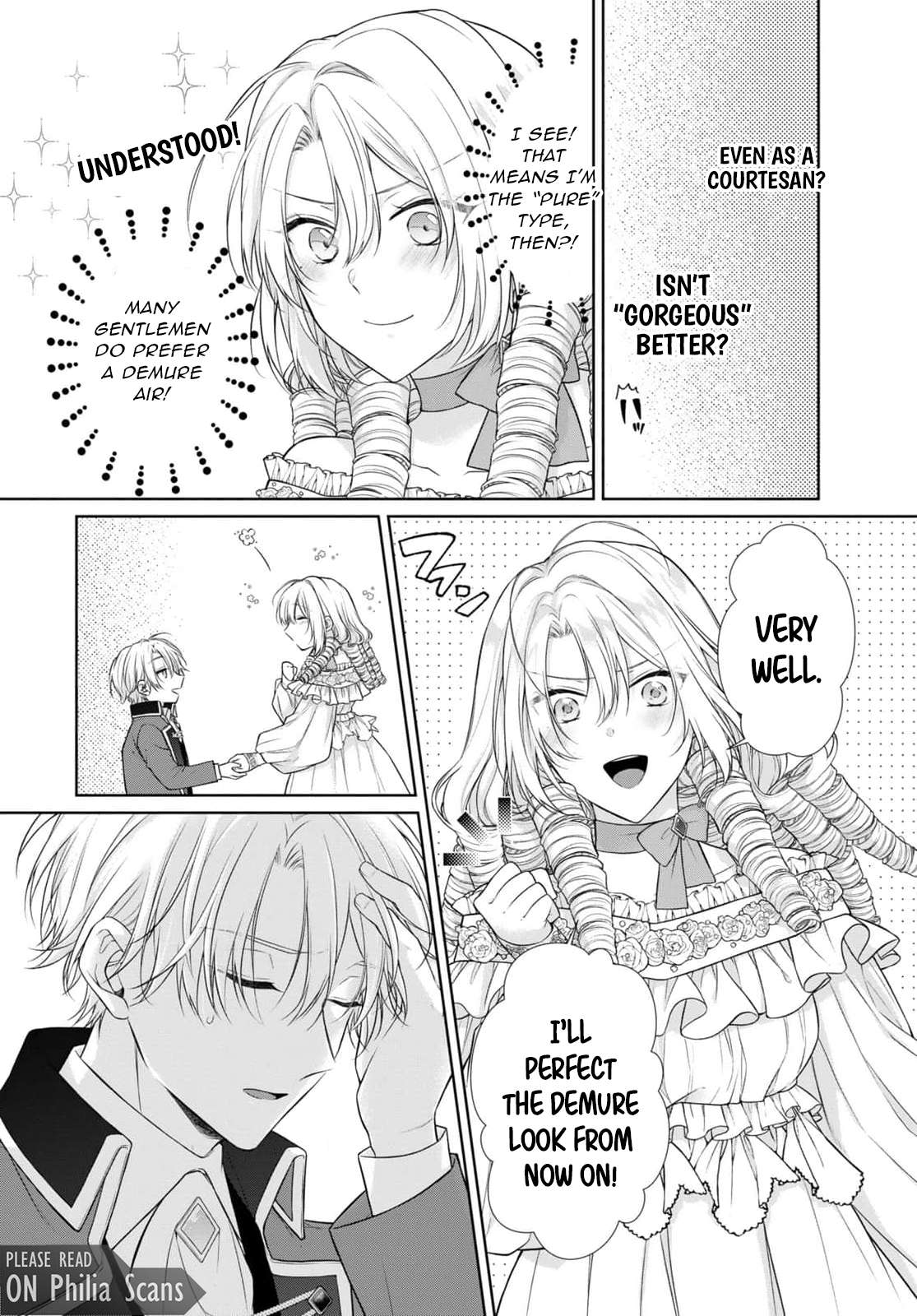 Destined to Be Dumped and Sold to a Brothel, I Aim to Become a High-Class Courtesan! Chapter 5 page 21 - 