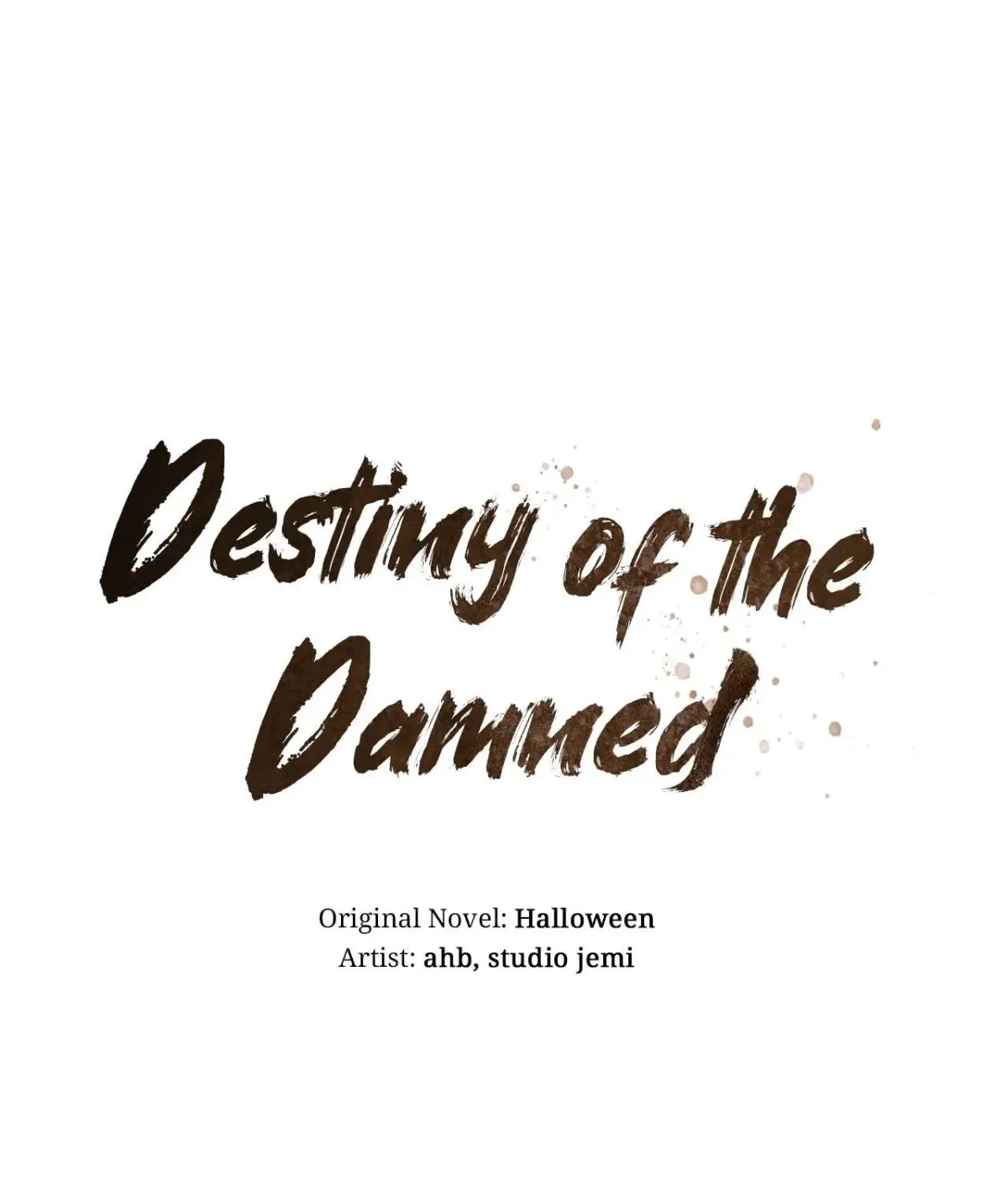 Destiny of the Damned Chapter 27 page 1 - 