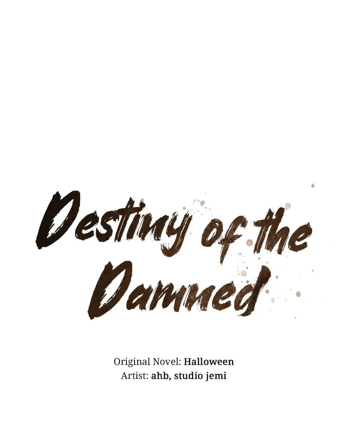 Destiny of the Damned Chapter 28 page 1 - 