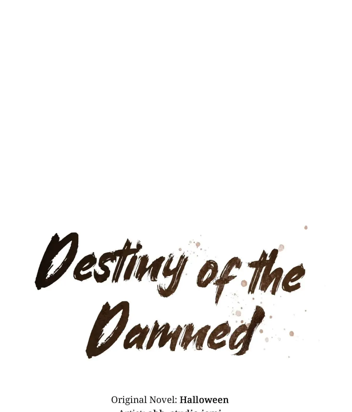 Destiny of the Damned Chapter 58 page 1 - 