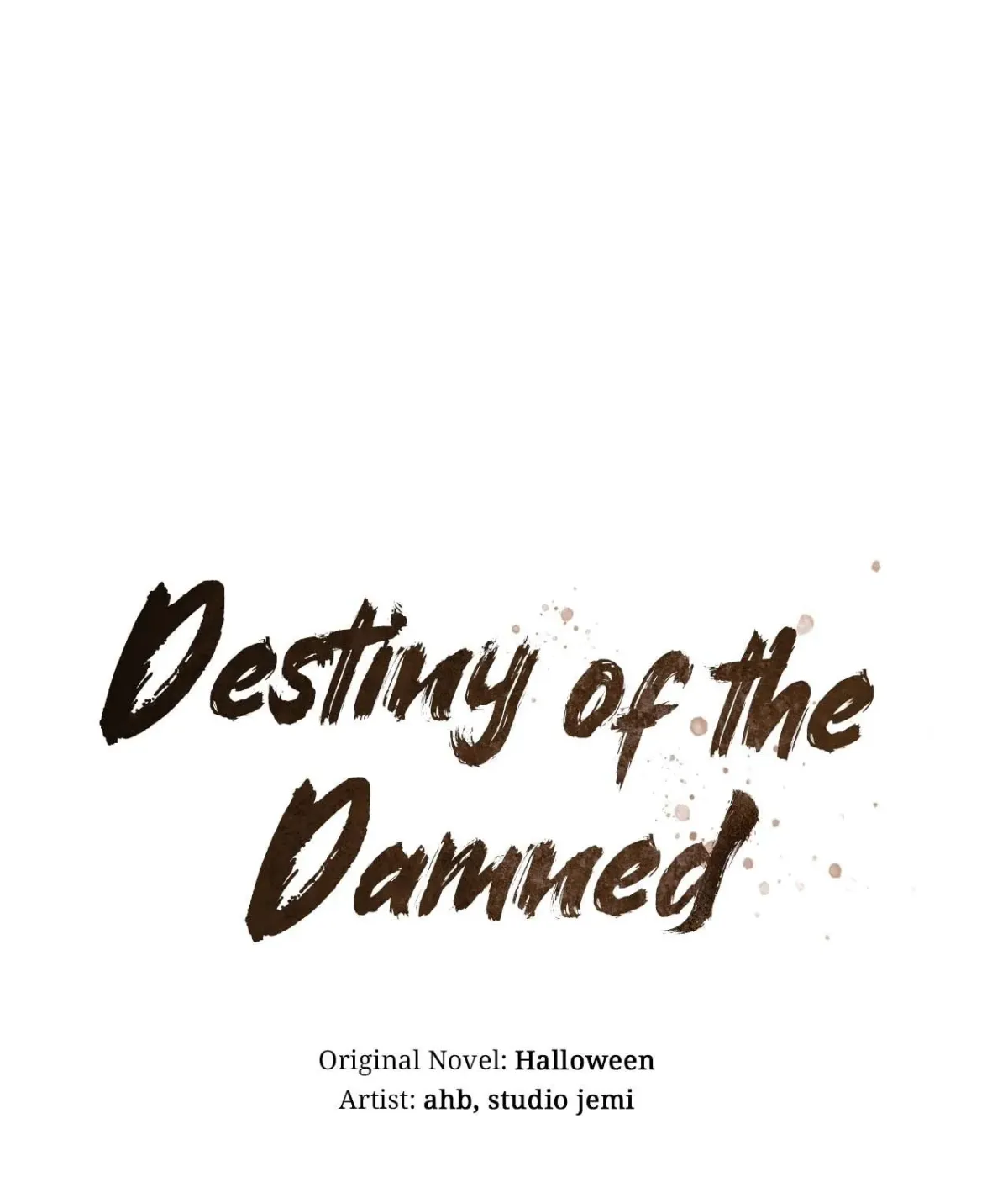 Destiny of the Damned Chapter 60 page 1 - 