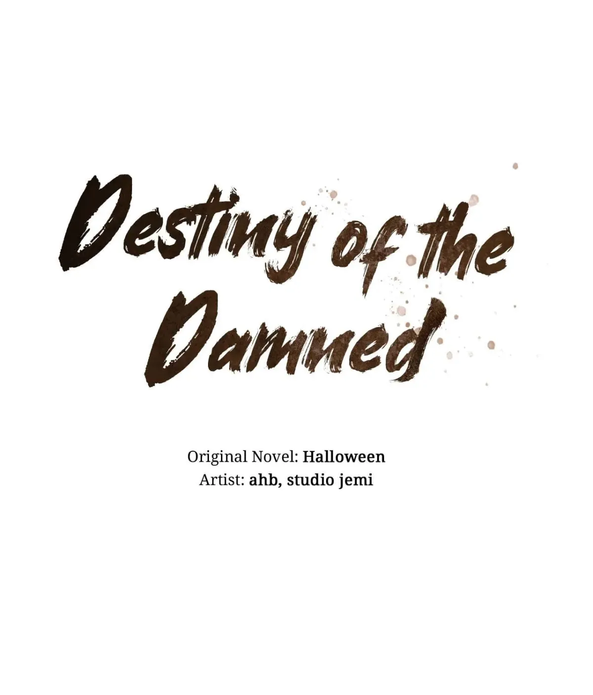 Destiny of the Damned Chapter 61 page 1 - 