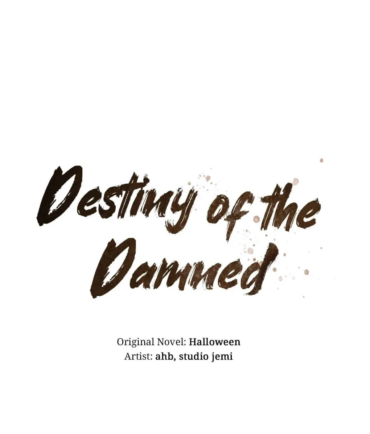 Destiny of the Damned Chapter 72 page 1 - 