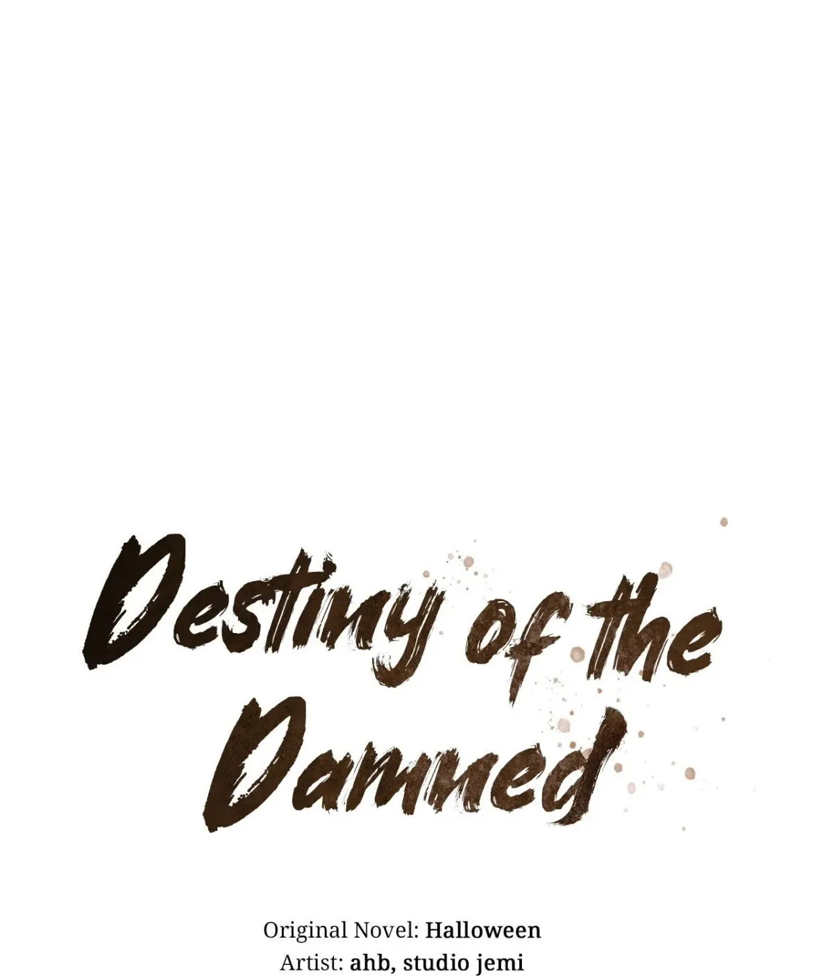 Destiny of the Damned Chapter 85 page 1 - 