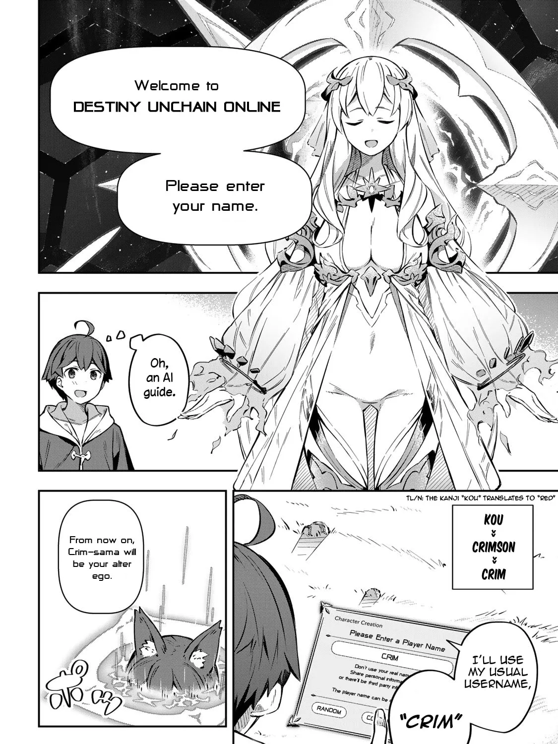 Destiny Unchain Online Chapter 1 page 57 - 