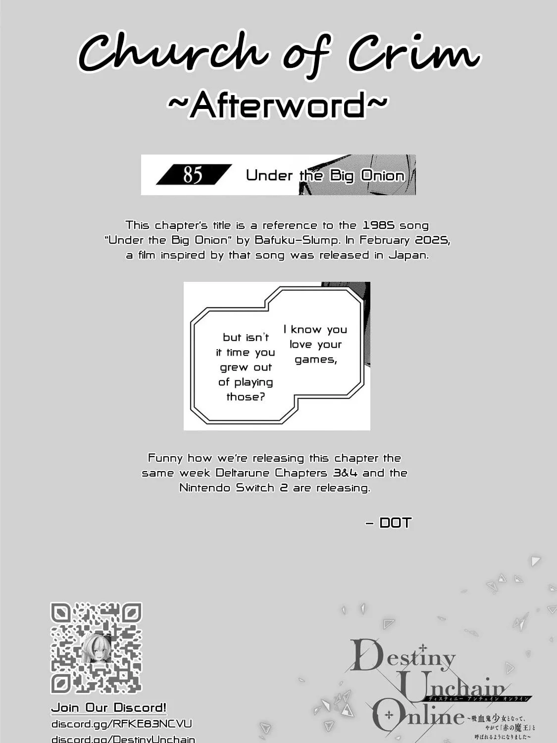 Destiny Unchain Online Chapter 85 page 35 - 