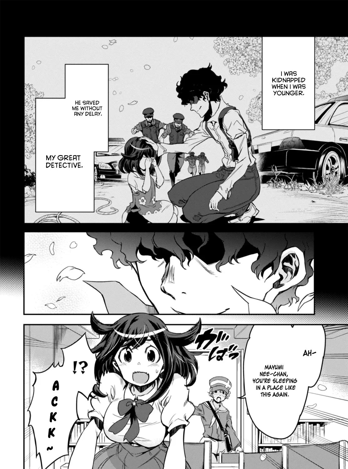 Detective Akechi in a frenzy. Chapter 1 page 11 - 