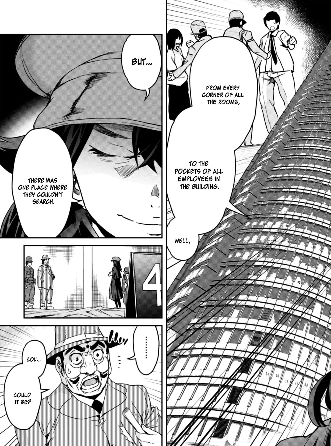 Detective Akechi in a frenzy. Chapter 1 page 111 - 