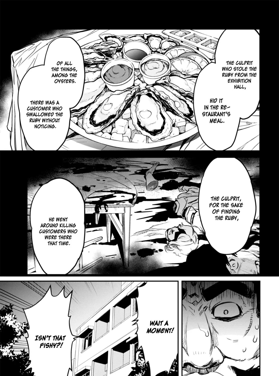 Detective Akechi in a frenzy. Chapter 1 page 115 - 