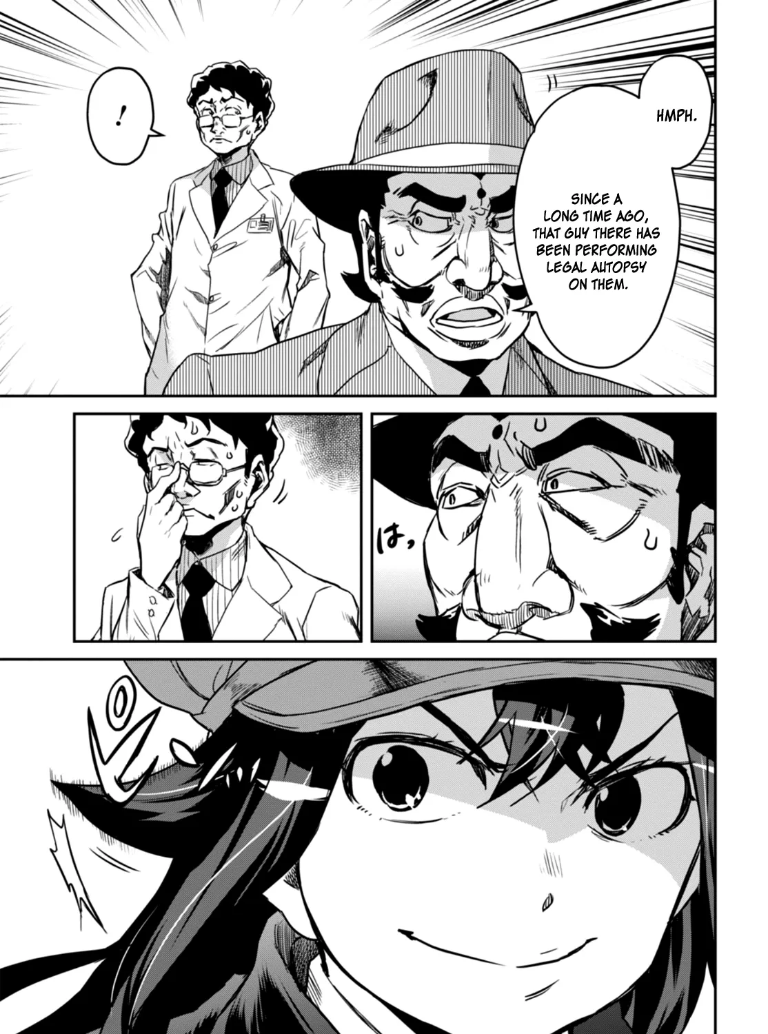 Detective Akechi in a frenzy. Chapter 1 page 119 - 