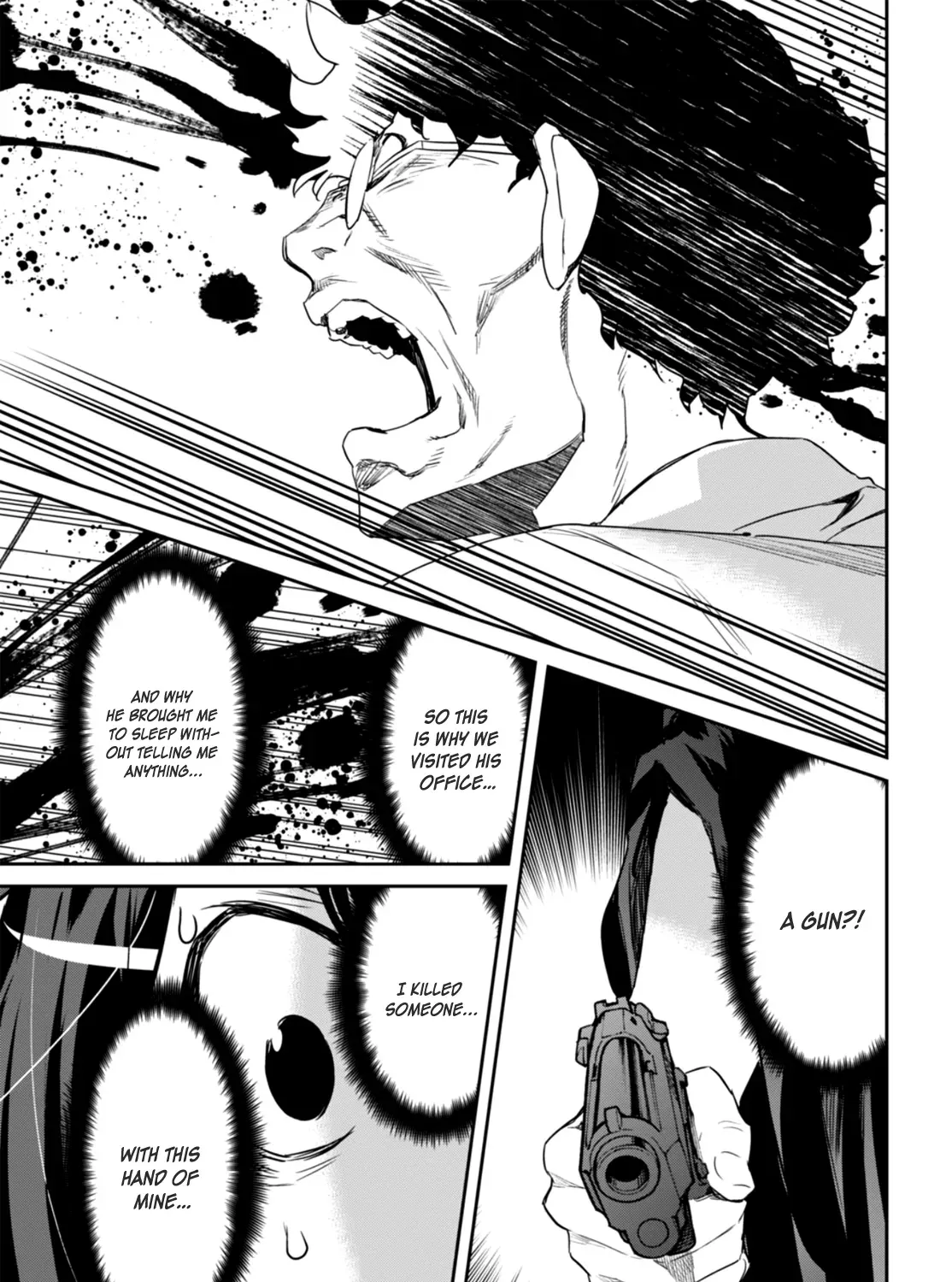 Detective Akechi in a frenzy. Chapter 1 page 127 - 