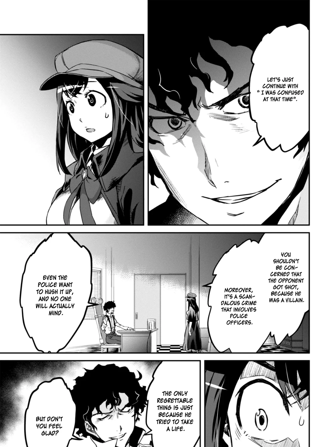 Detective Akechi in a frenzy. Chapter 1 page 135 - 