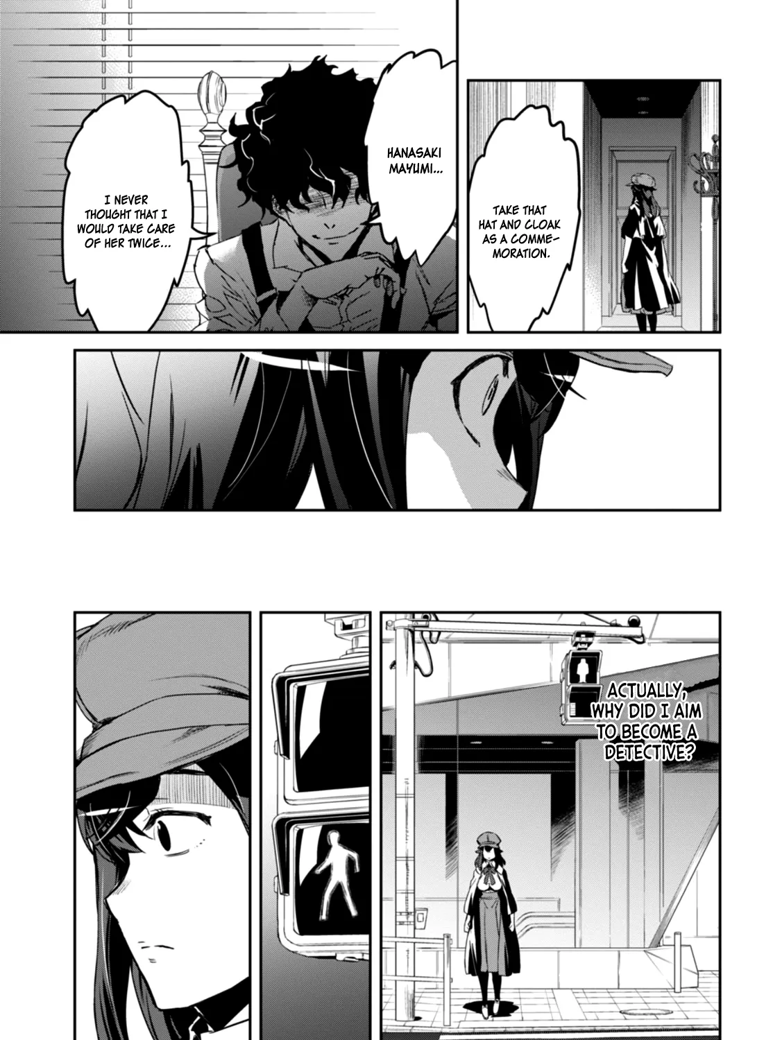 Detective Akechi in a frenzy. Chapter 1 page 139 - 