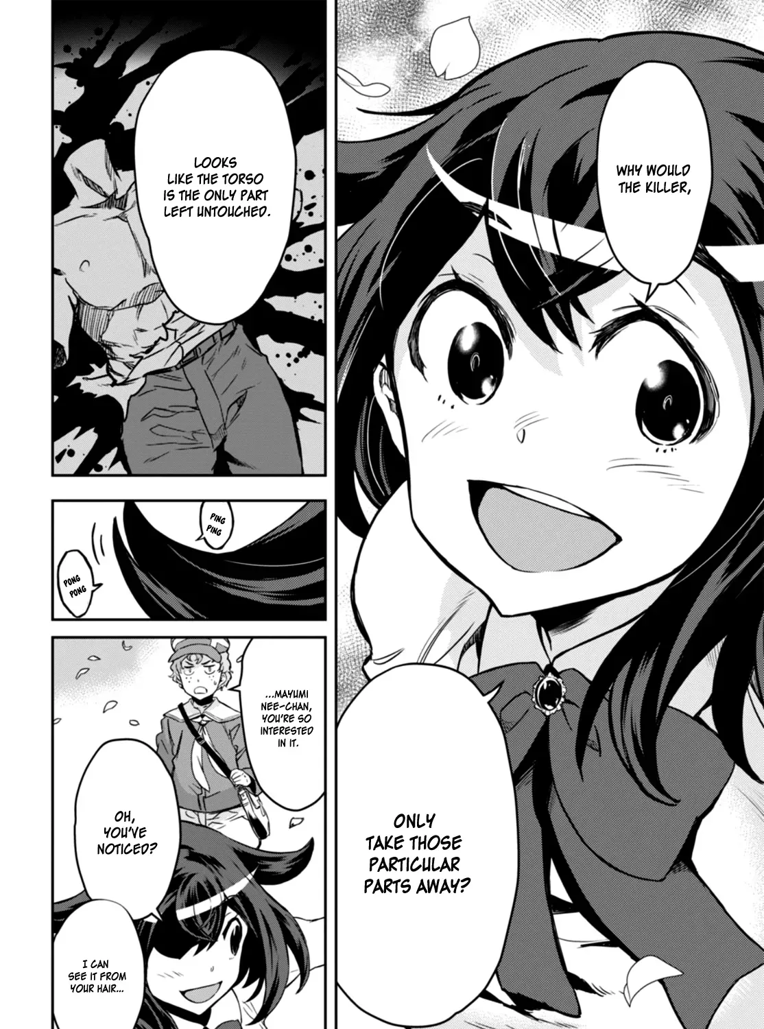 Detective Akechi in a frenzy. Chapter 1 page 19 - 