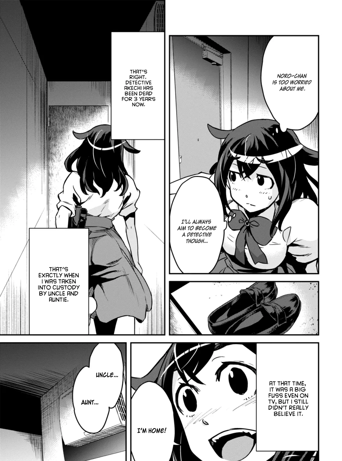 Detective Akechi in a frenzy. Chapter 1 page 25 - 