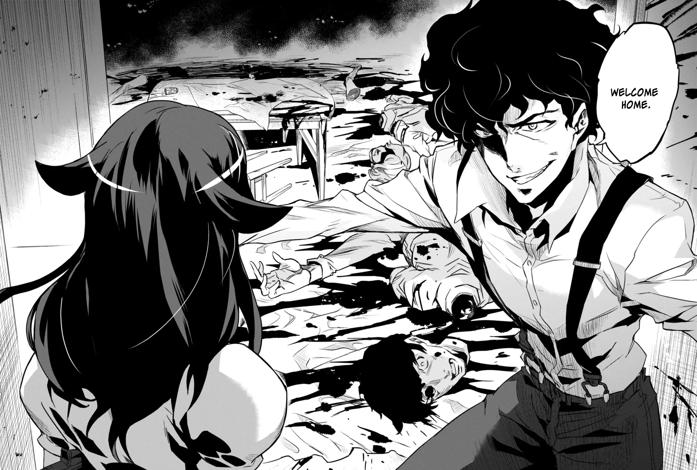 Detective Akechi in a frenzy. Chapter 1 page 31 - 