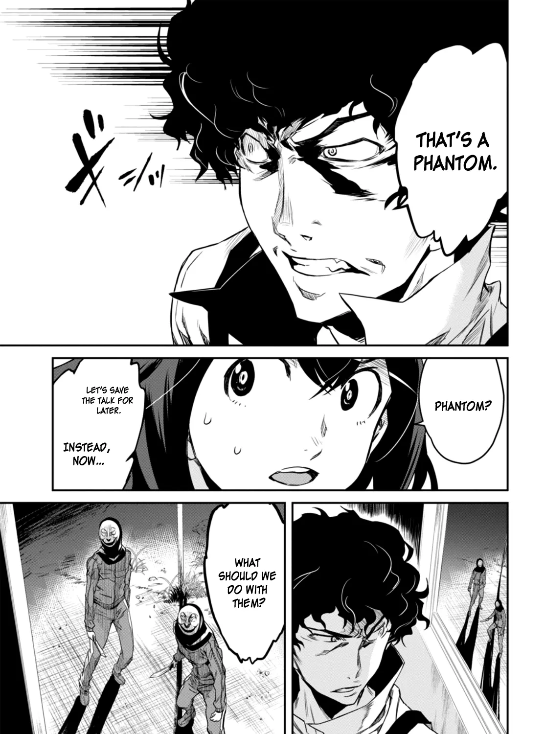 Detective Akechi in a frenzy. Chapter 1 page 43 - 