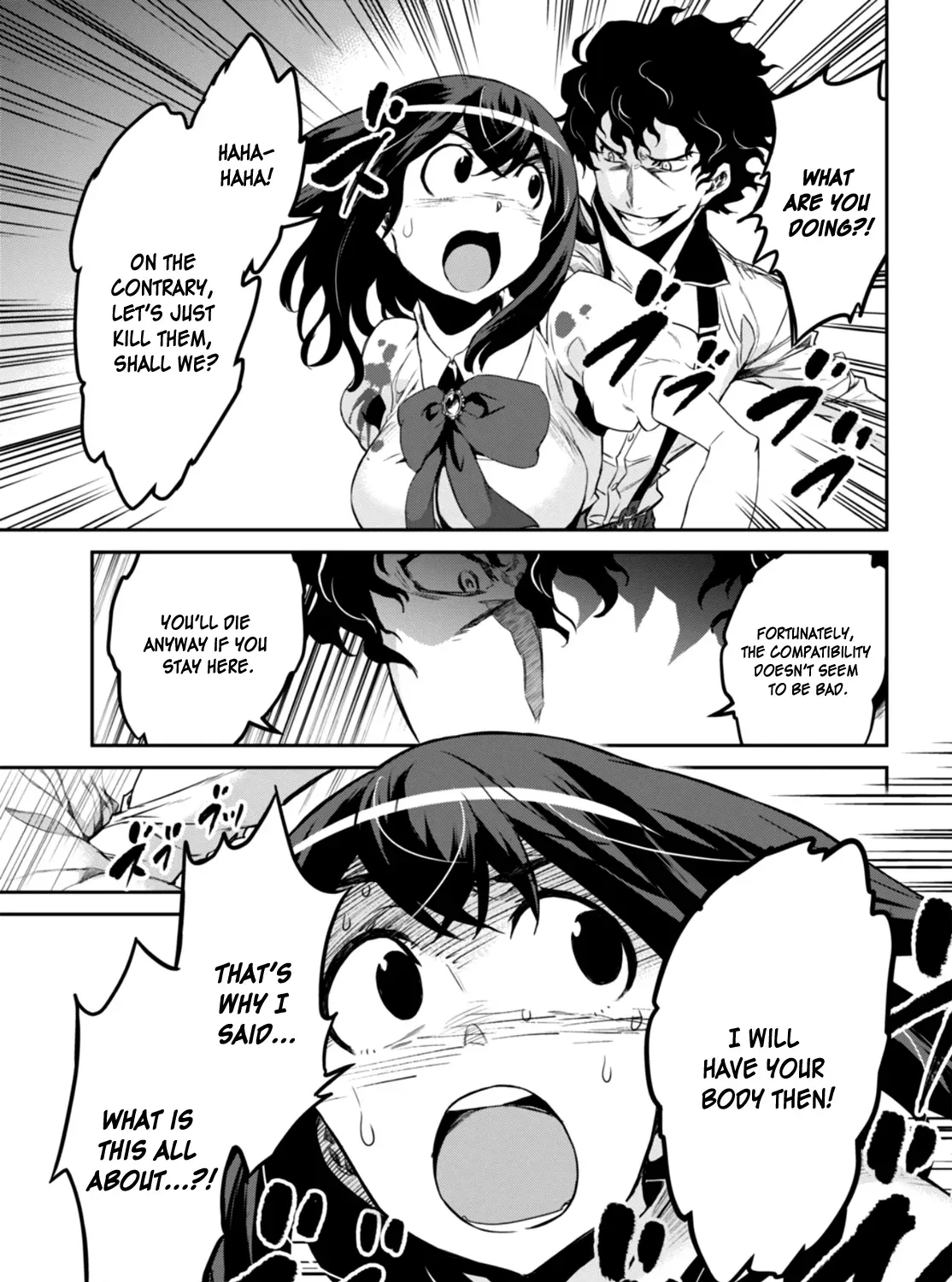 Detective Akechi in a frenzy. Chapter 1 page 47 - 