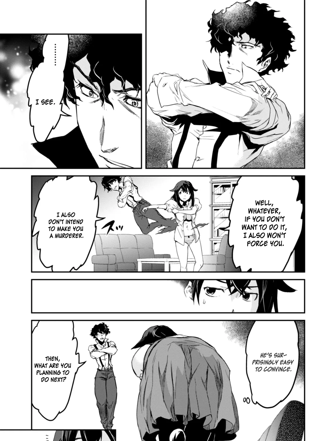 Detective Akechi in a frenzy. Chapter 1 page 83 - 