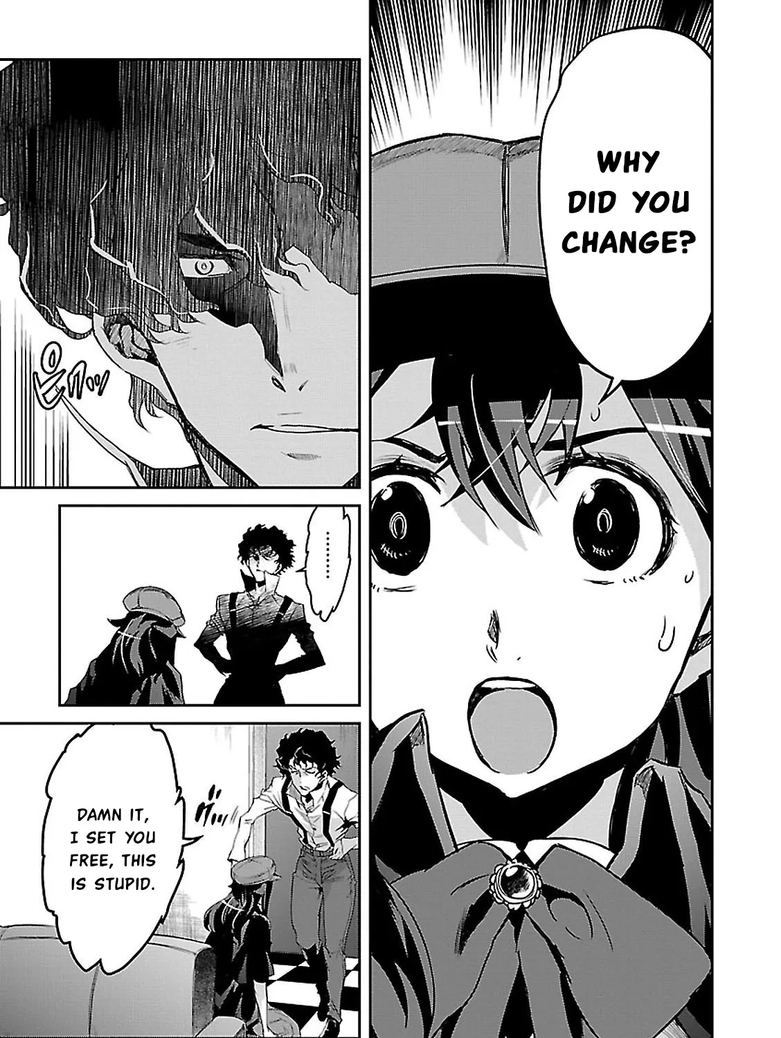 Detective Akechi in a frenzy. Chapter 2 page 17 - 