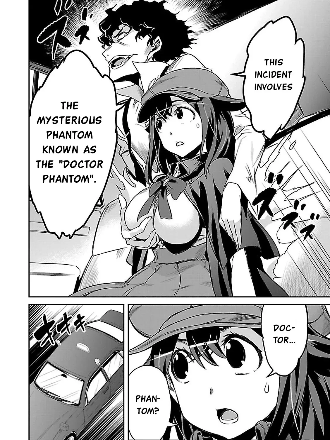 Detective Akechi in a frenzy. Chapter 2 page 35 - 