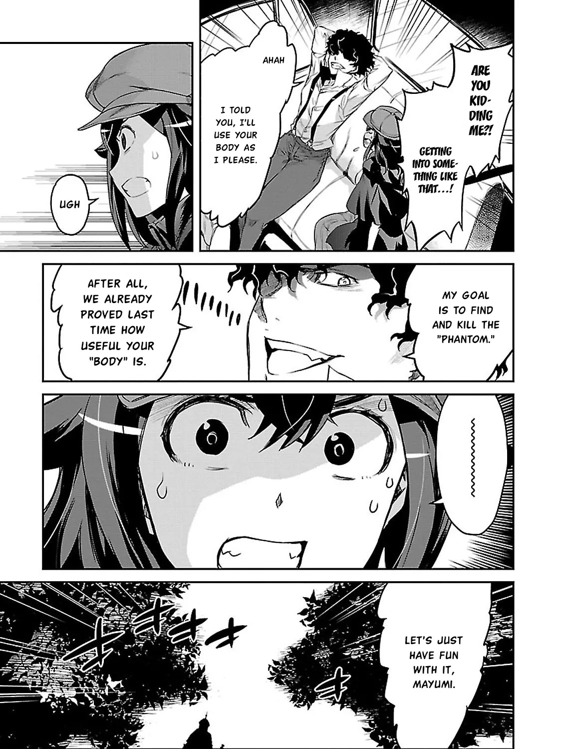 Detective Akechi in a frenzy. Chapter 2 page 41 - 