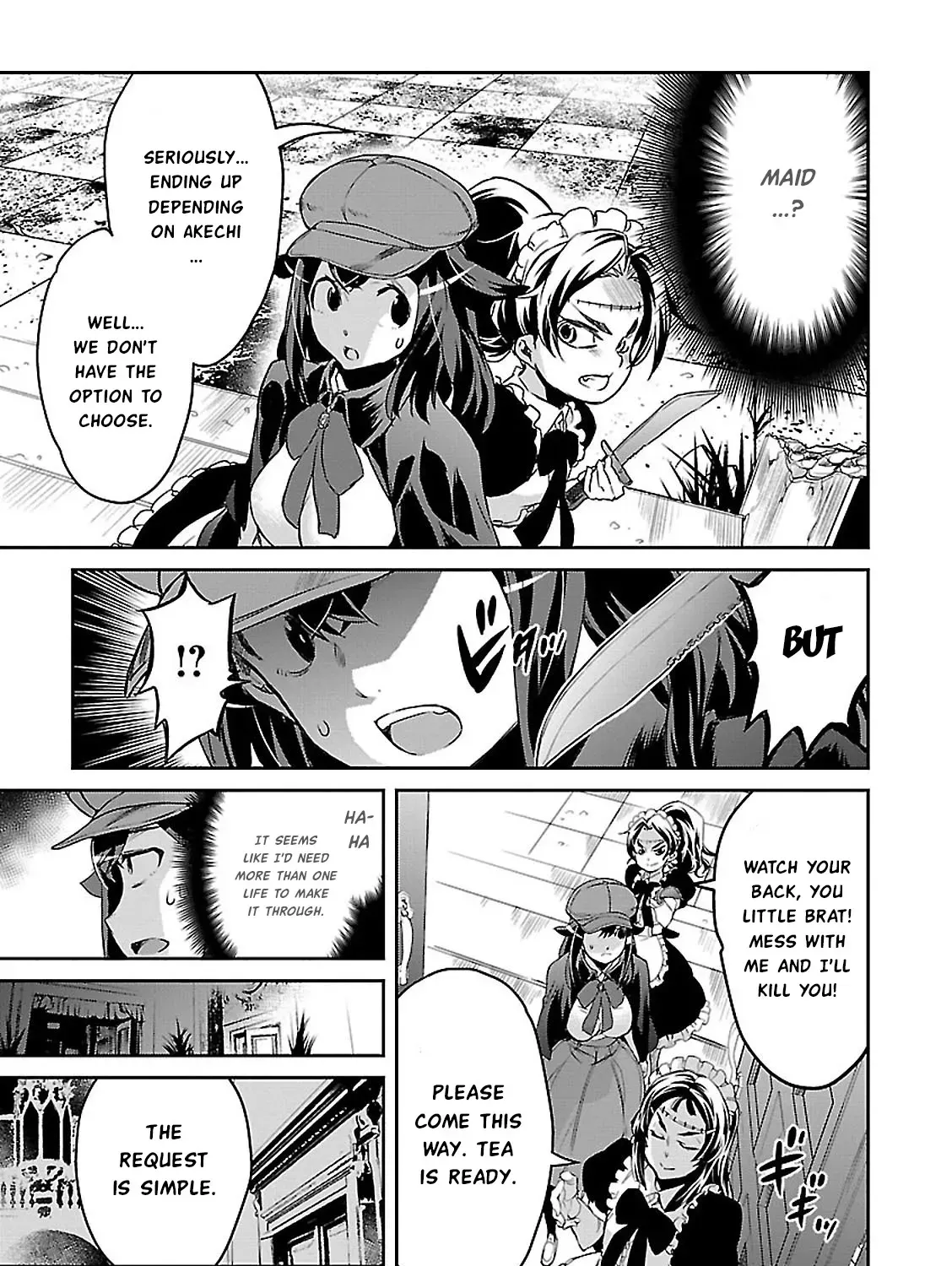 Detective Akechi in a frenzy. Chapter 2 page 47 - 