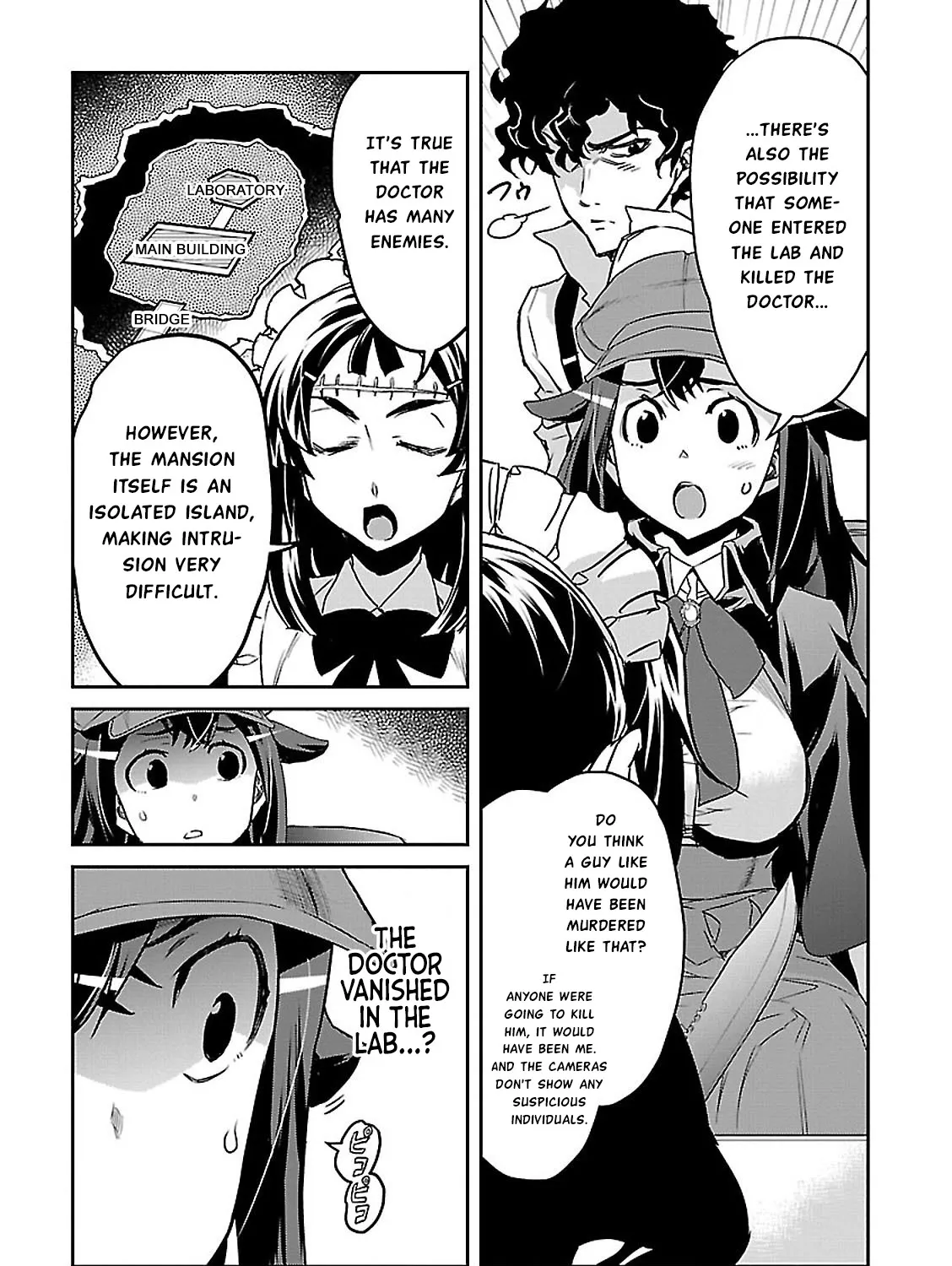 Detective Akechi in a frenzy. Chapter 2 page 55 - 