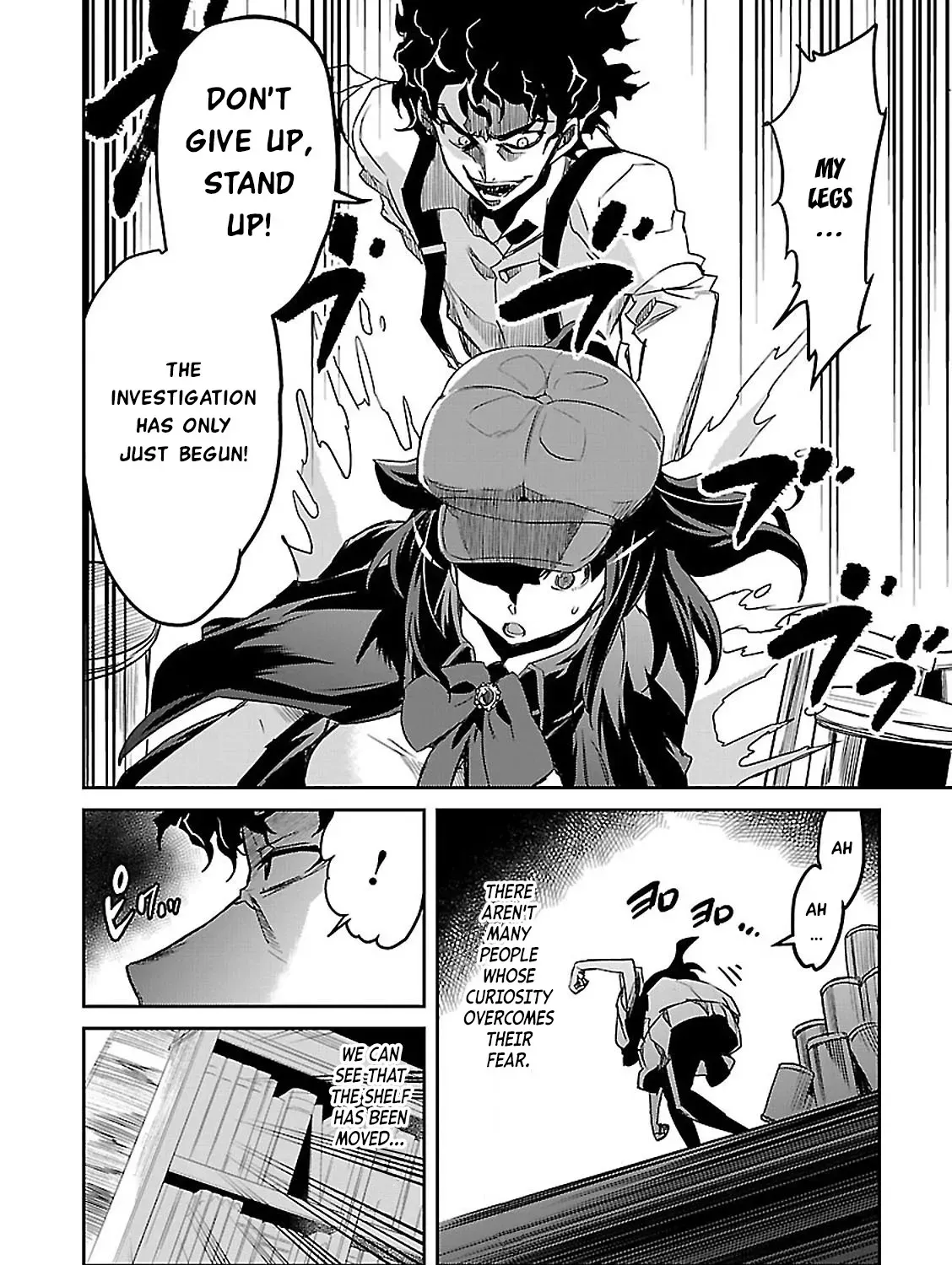 Detective Akechi in a frenzy. Chapter 2 page 65 - 