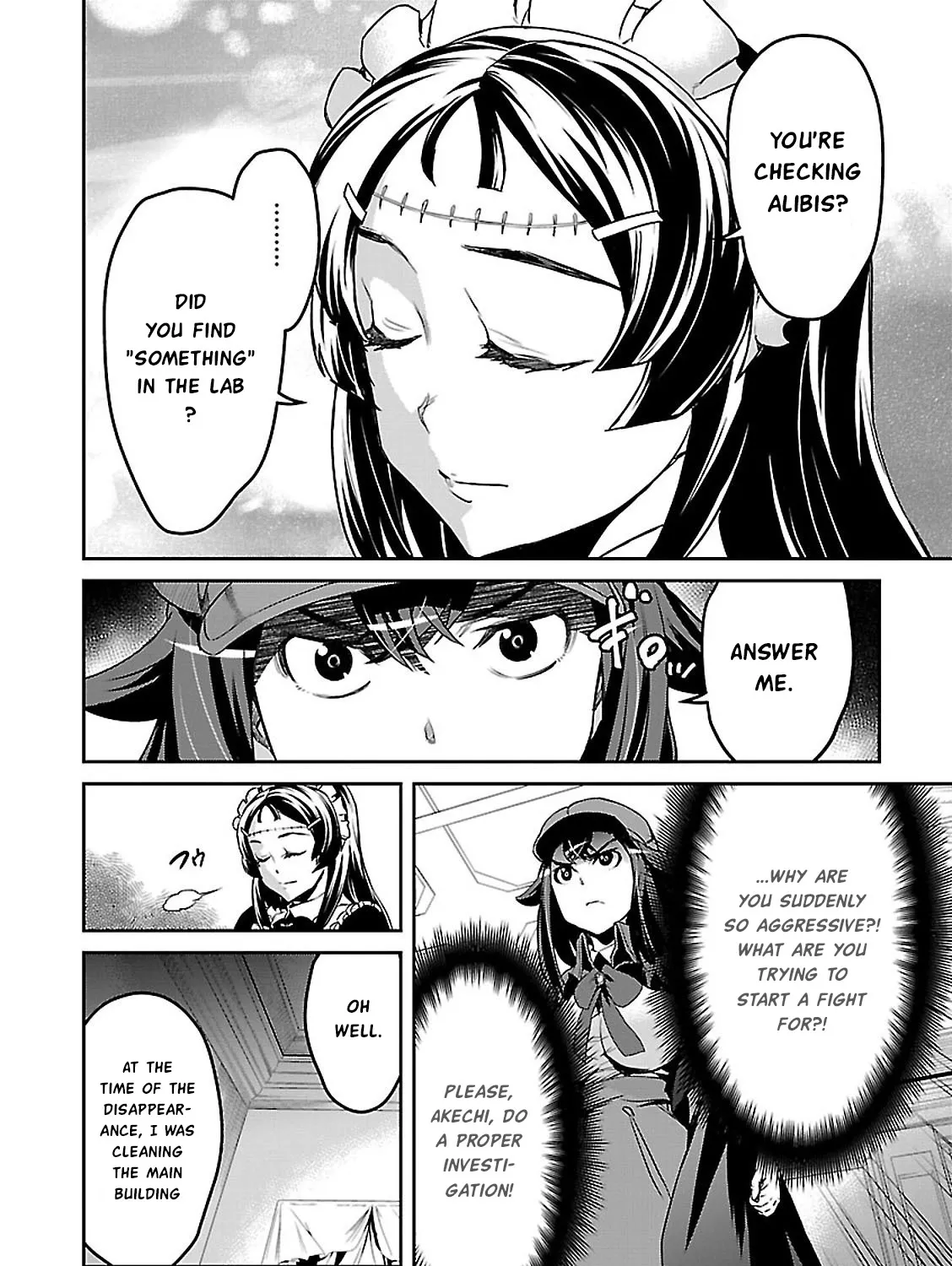 Detective Akechi in a frenzy. Chapter 3 page 15 - 