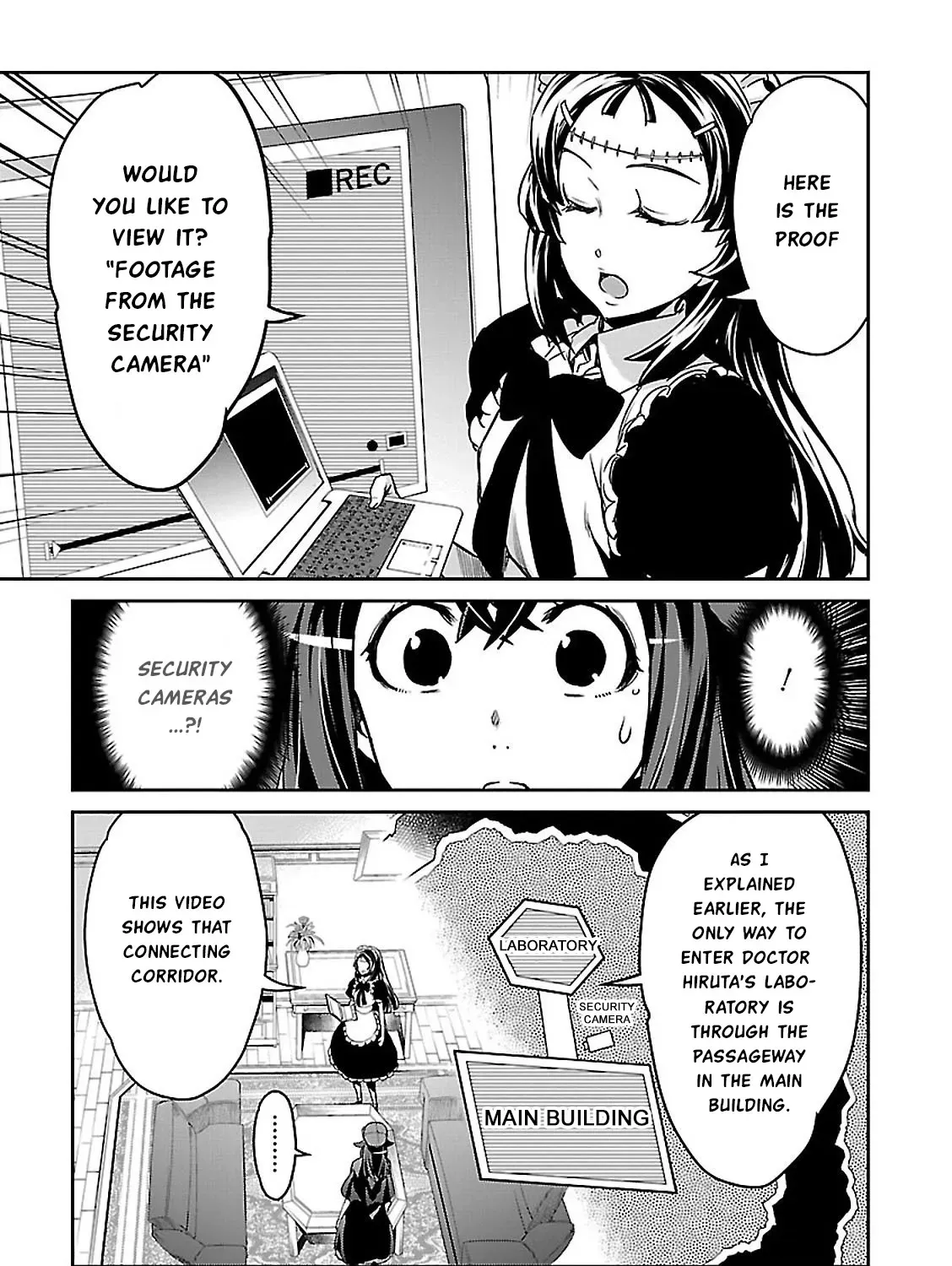 Detective Akechi in a frenzy. Chapter 3 page 17 - 