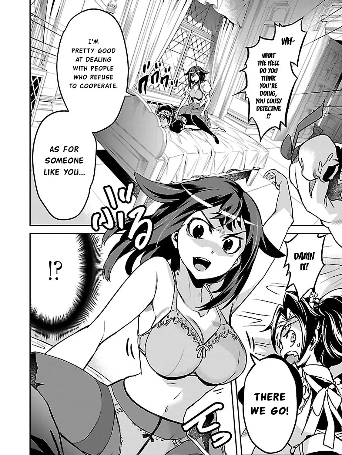 Detective Akechi in a frenzy. Chapter 3 page 31 - 