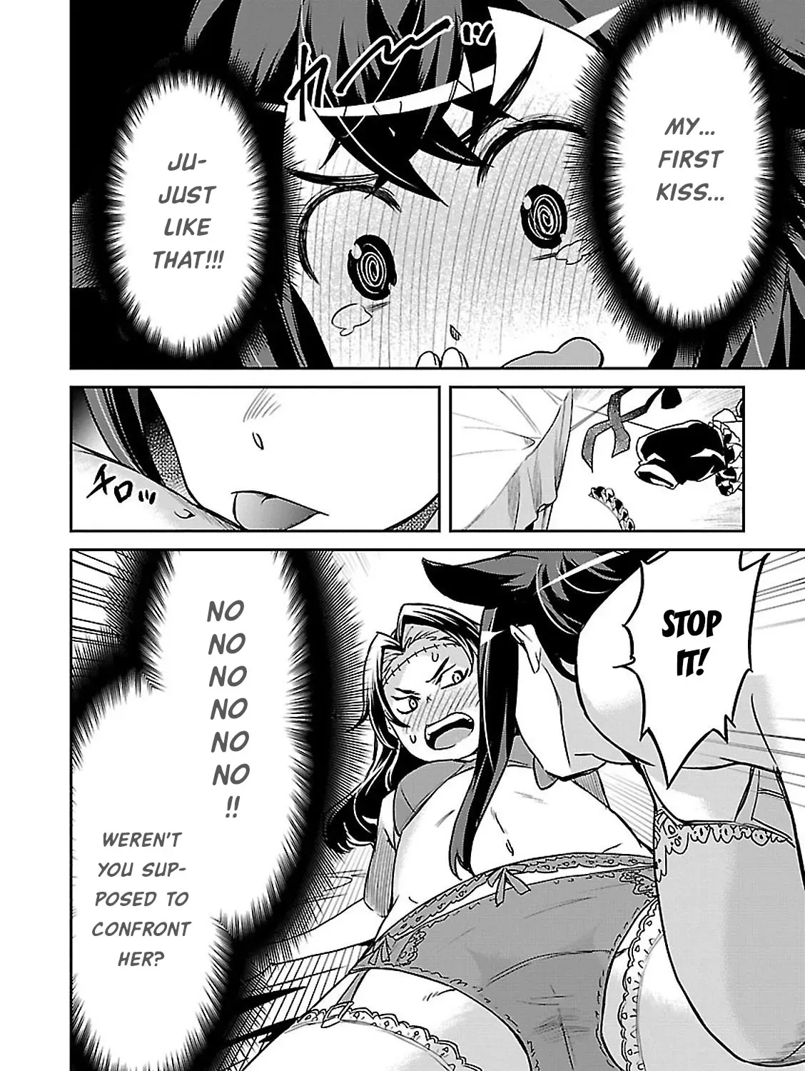Detective Akechi in a frenzy. Chapter 3 page 35 - 