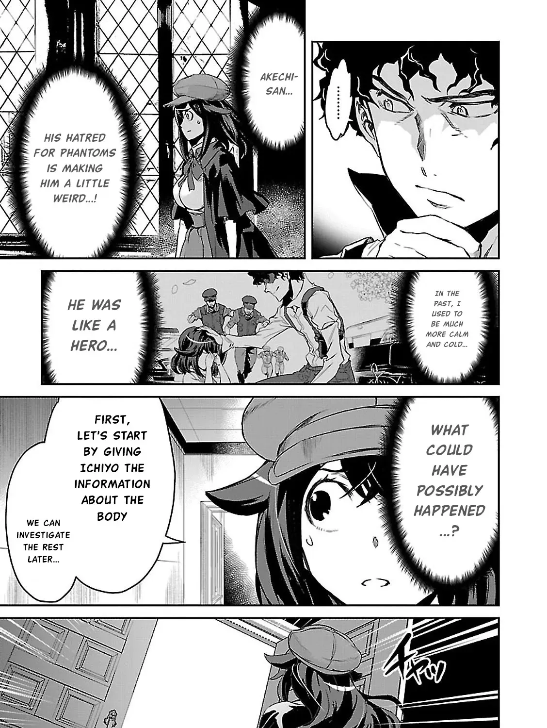 Detective Akechi in a frenzy. Chapter 3 page 55 - 